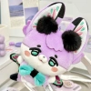 Kiko, an original fantasy creature from Maowan's Fantasy Island, is a cute plush butterfly and fox with small feet pendant, approximately 14cm in size. It is a cotton plush doll with a beast body ML14-05 details Picture
